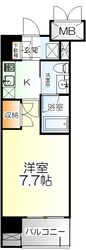 青葉通一番町駅 徒歩5分 11階の物件間取画像